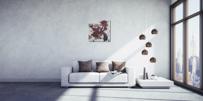 Handgemaltes Acrylbild auf Leinwand > Valentine