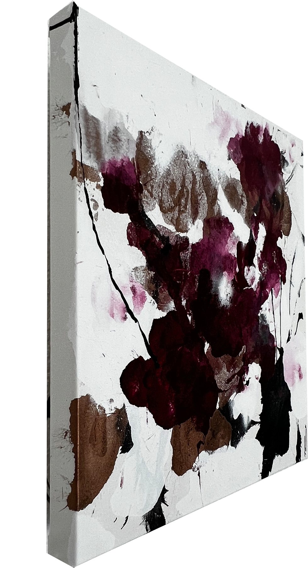 Handgemaltes Acrylbild auf Leinwand > Valentine