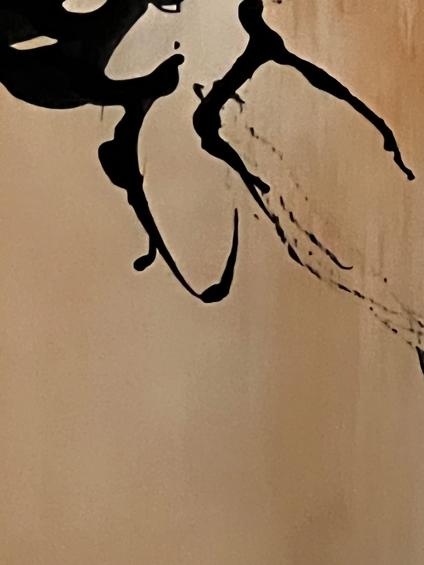 Handgemaltes Acrylbild auf Leinwand > Two Orange > 2er Serie