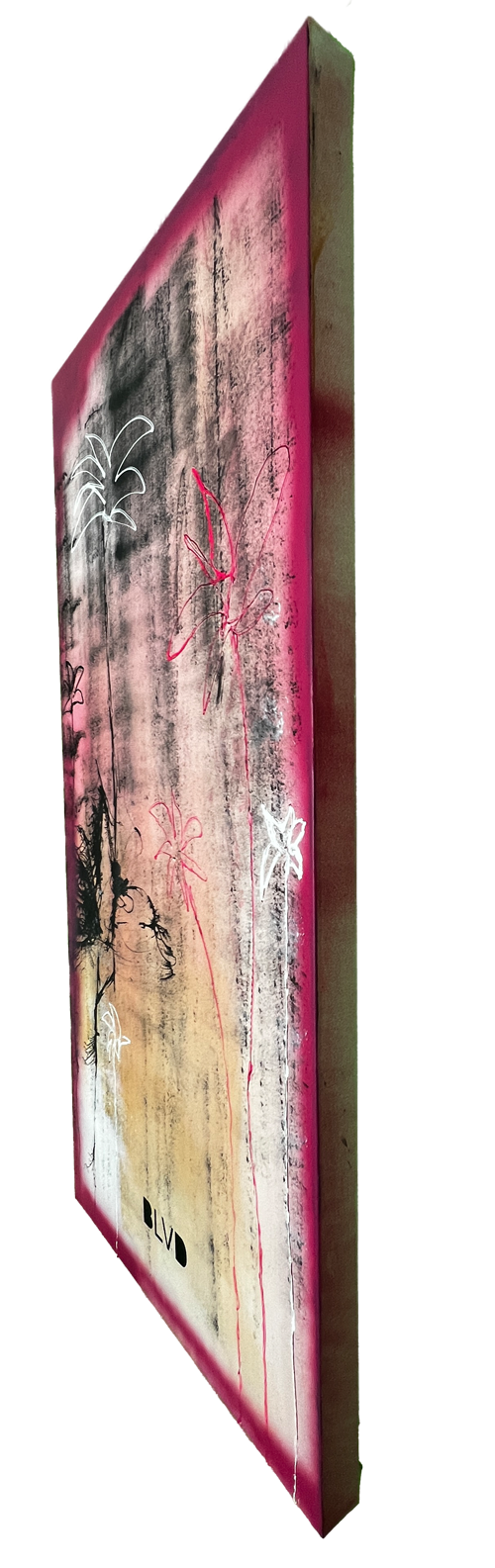 Handgemaltes Acrylbild auf Leinwand > Sunset Blvd