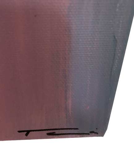 Handgemaltes Acrylbild auf Leinwand > Blüten der Hoffnung
