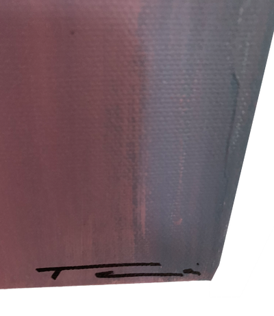 Handgemaltes Acrylbild auf Leinwand > Blüten der Hoffnung