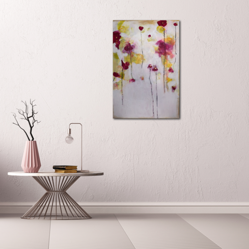 Handgemaltes Acrylbild auf Leinwand > Together