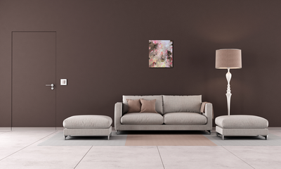 Handgemaltes Acrylbild auf Leinwand > Tristess