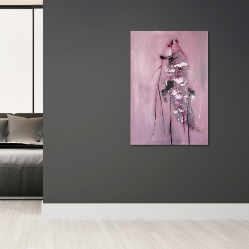 Handgemaltes Acrylbild auf Leinwand > Growing