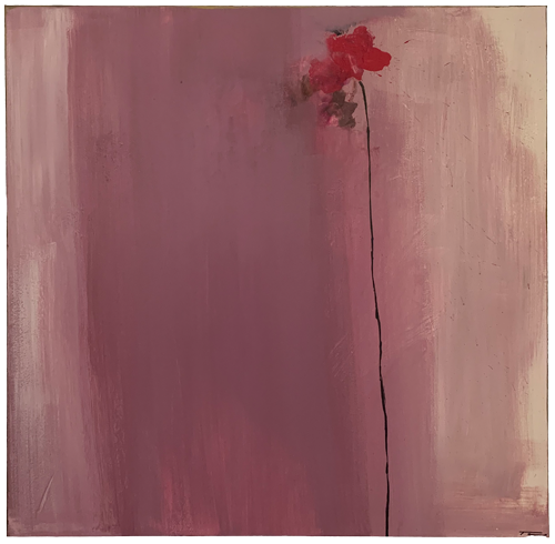 Handgemaltes Acrylbild auf Leinwand > Sweet Flower