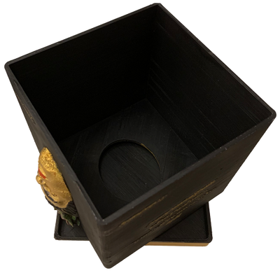 Kosmetiktücher Box > Frida Kahlo < black-gold