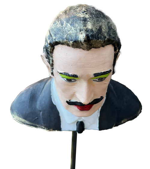 Gartenstecker > Salvador Dali < Gold