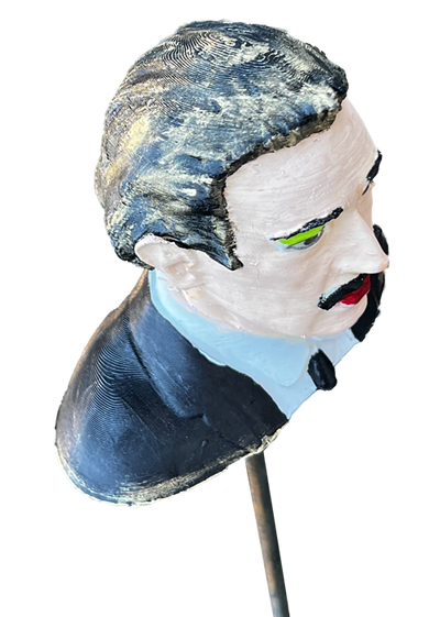 Gartenstecker > Salvador Dali < Gold