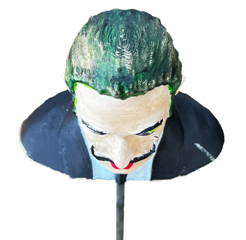 Gartenstecker > Salvador Dali < Grün