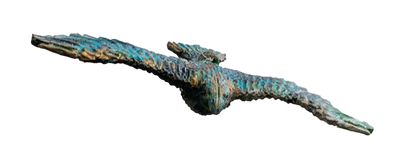 Gartenstecker > Hängender Hawk < abstrakt