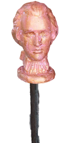 Gartenstecker > Mozart < rosegold