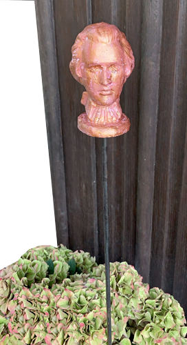 Gartenstecker > Mozart < rosegold